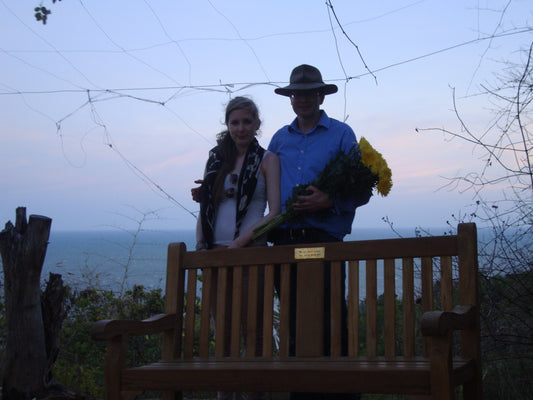 lz betty memorial bench - Phan Thiet, Vietnam