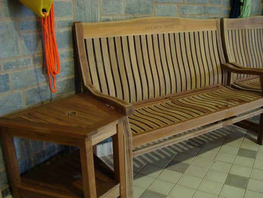 Malvern 1.5m memorial bench - Beeny's benches