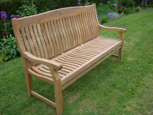 Malvern 1.8m memorial bench - Royal Ulster Constabulary