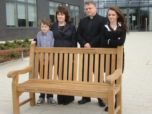 A Beautiful Tribute: The Rebecca Sarah Oatley Memorial Bench