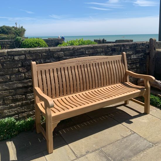 Windsor teak memorial bench collection 