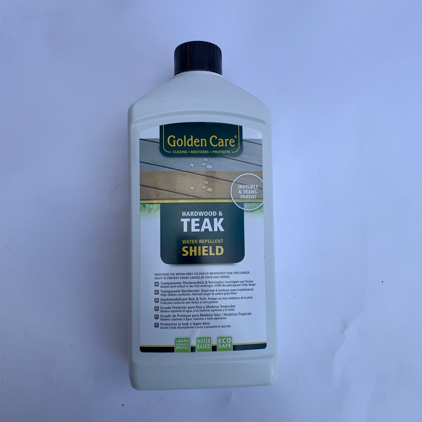 Golden Care  Hardwood & Teak Water-Repellent Shield