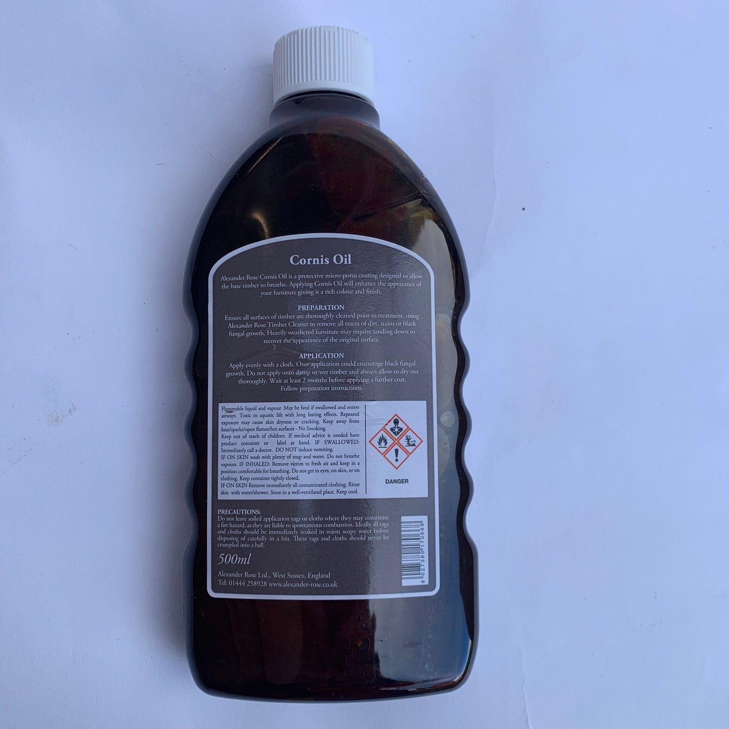 Alexander Rose Cornis Oil 500 ml