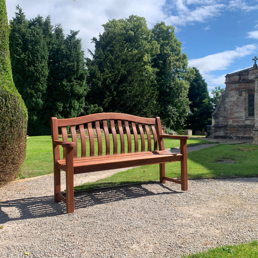 Turnberry Memorial Bench 5ft Cornis