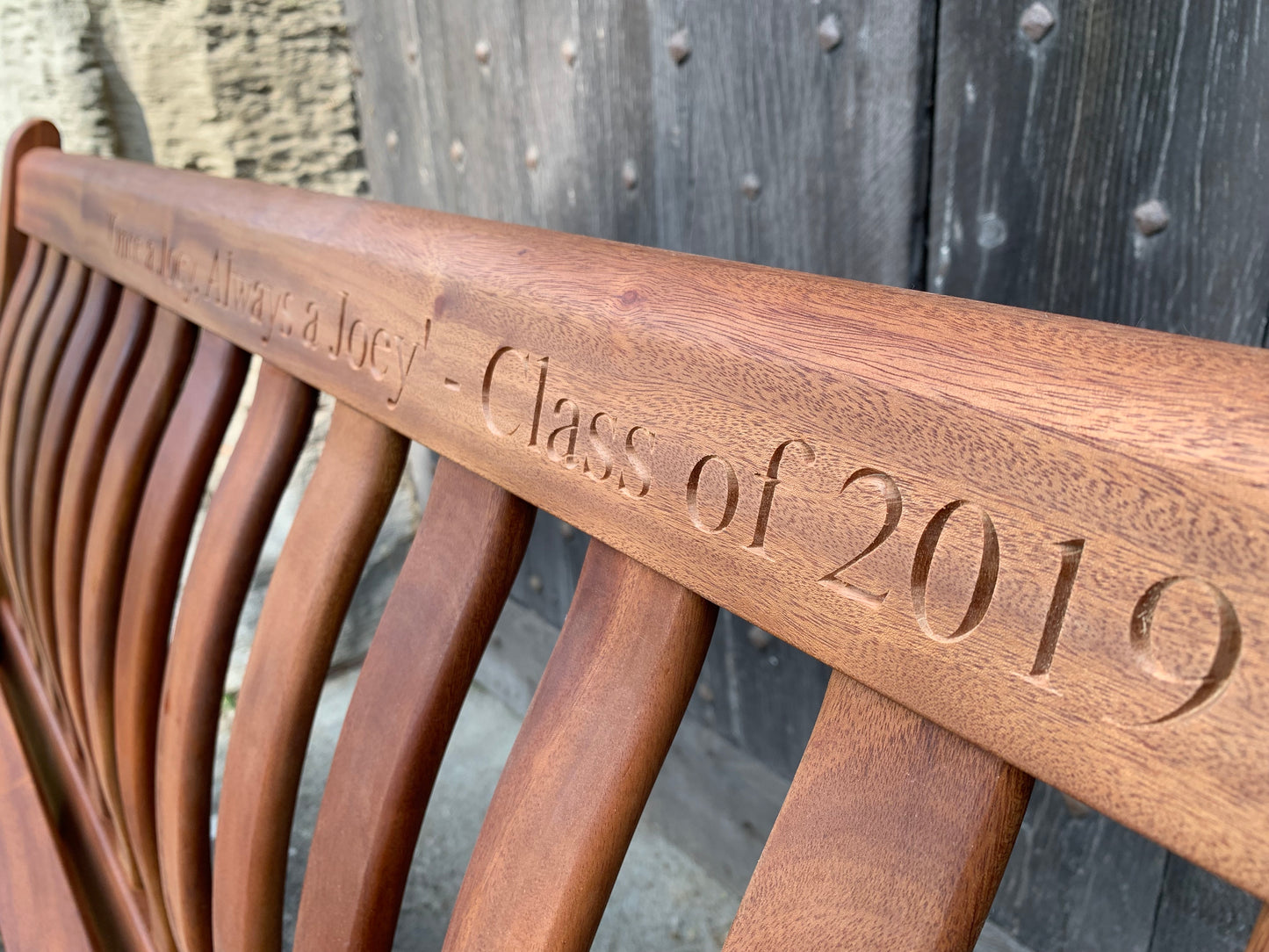 Broadfield Memorial Bench 5ft Cornis