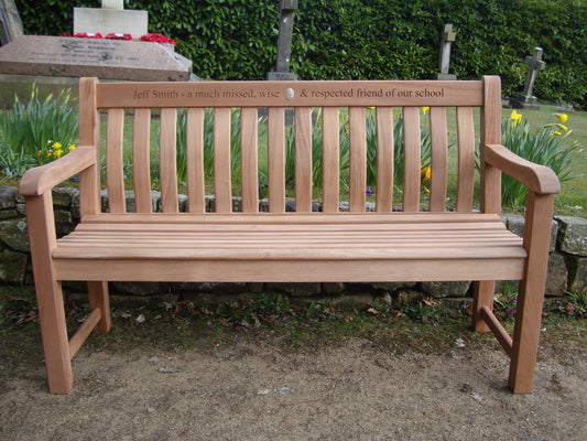 Broadfield Roble Memorial Bench 5ft