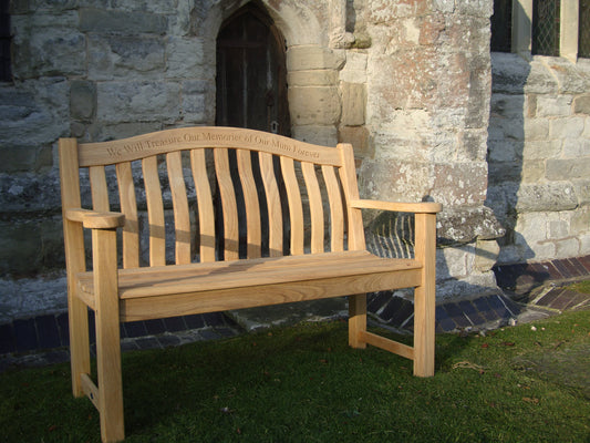 Turnberry Roble Memorial Bench 4ft