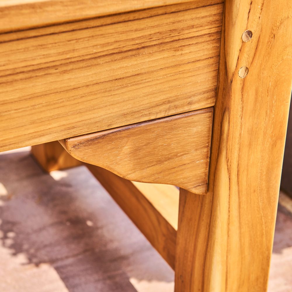 Royal Park Teak Memorial Bench 5ft