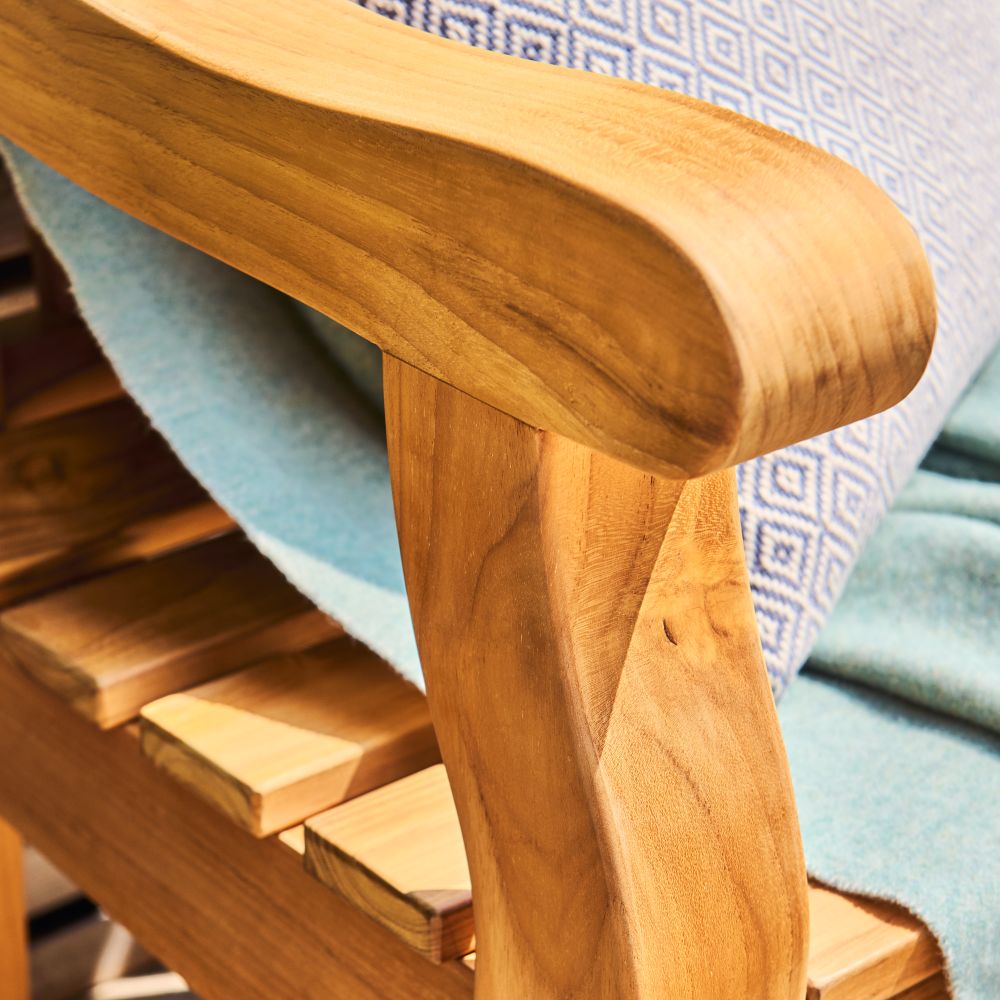 Royal Park Teak Memorial Bench 5ft