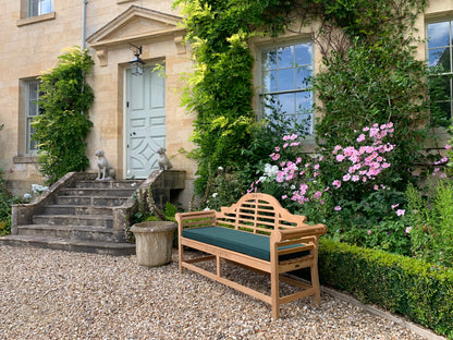Lutyens Teak Memorial Bench 6ft