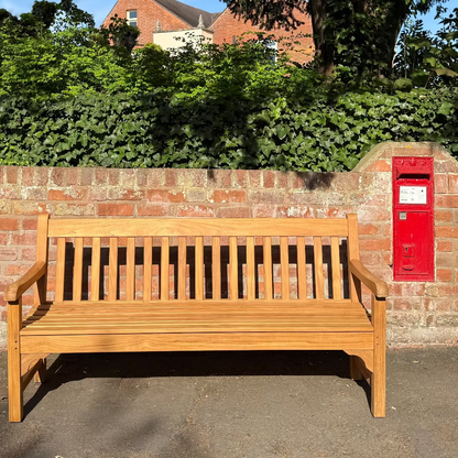 Chester Memorial Bench Teak 6ft