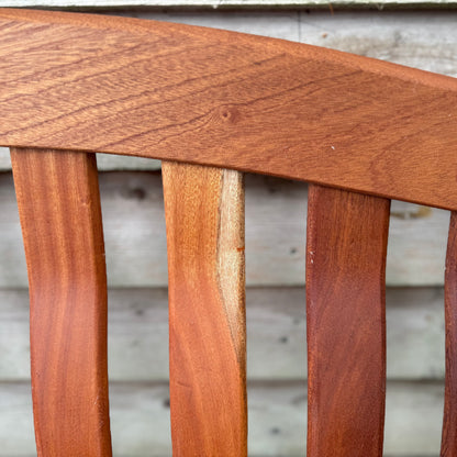 Turnberry Memorial Bench 5ft Mahogany (Eco)