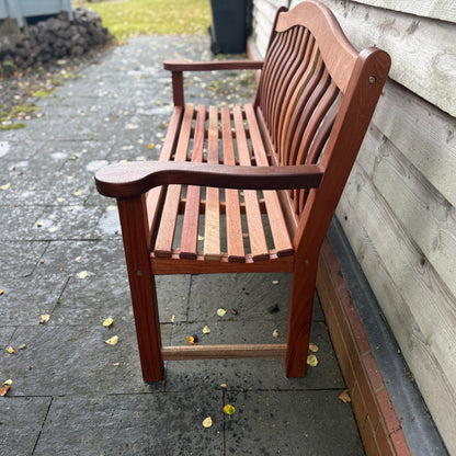 Turnberry Memorial Bench 5ft Mahogany (Eco)