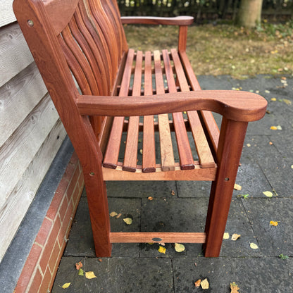 Turnberry Memorial Bench 5ft Mahogany (Eco)