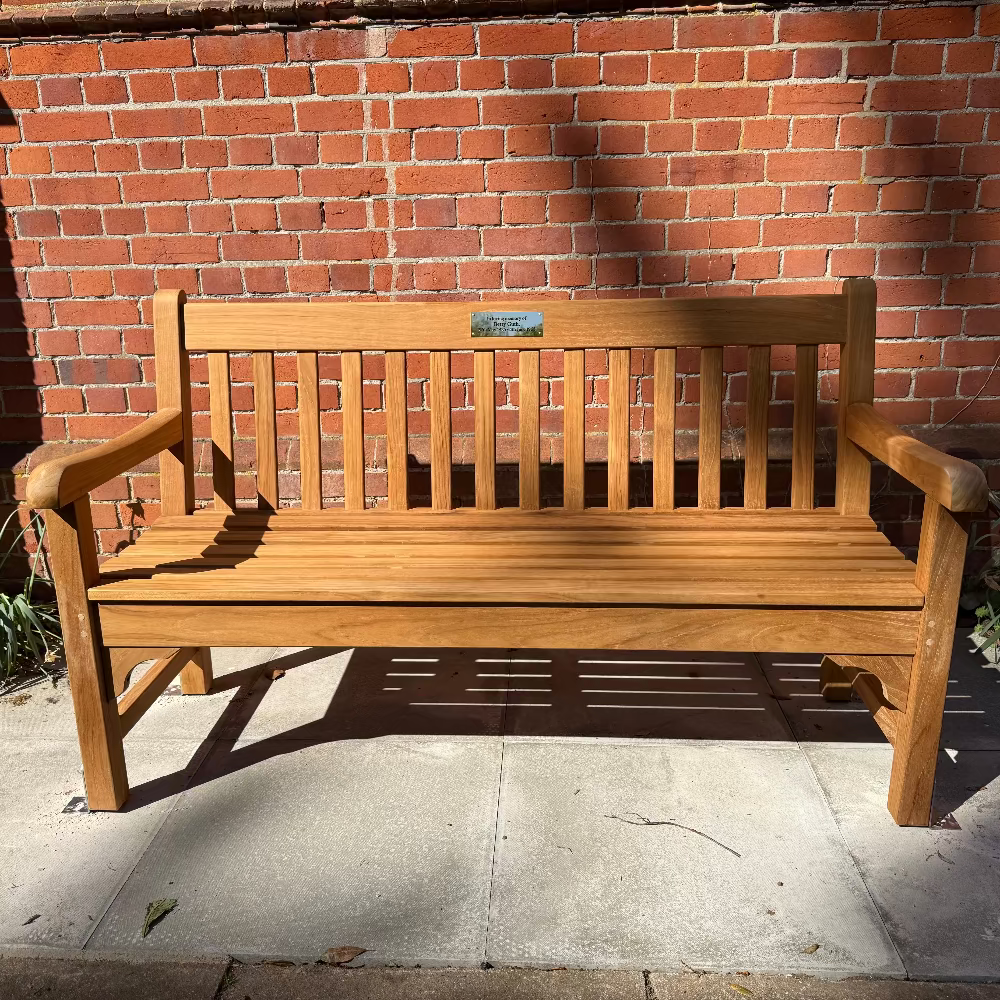 Chester Memorial Bench Teak 5ft