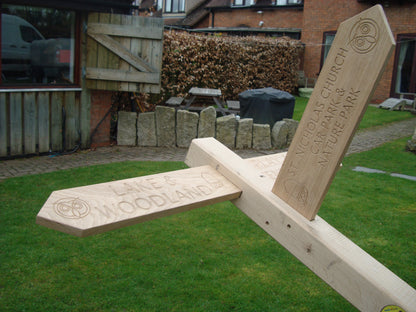Letter carving to wood