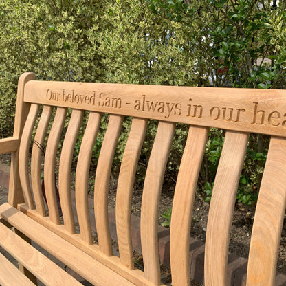 Broadfield Roble Memorial Bench 4ft