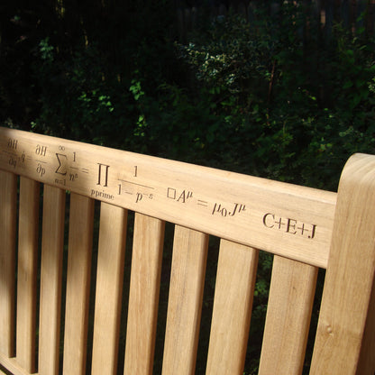 Kenilworth Memorial Bench Teak 5ft