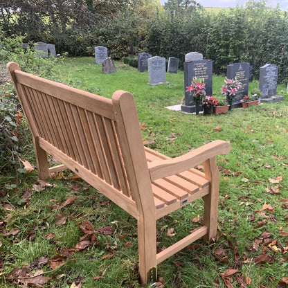 Kenilworth Memorial Bench Teak 5ft