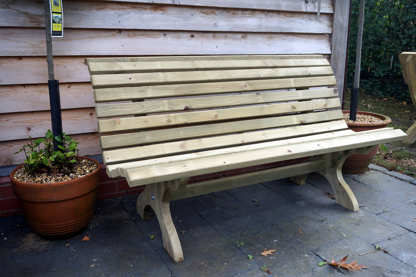 Lilly Soft Wood 5ft Memorial Bench
