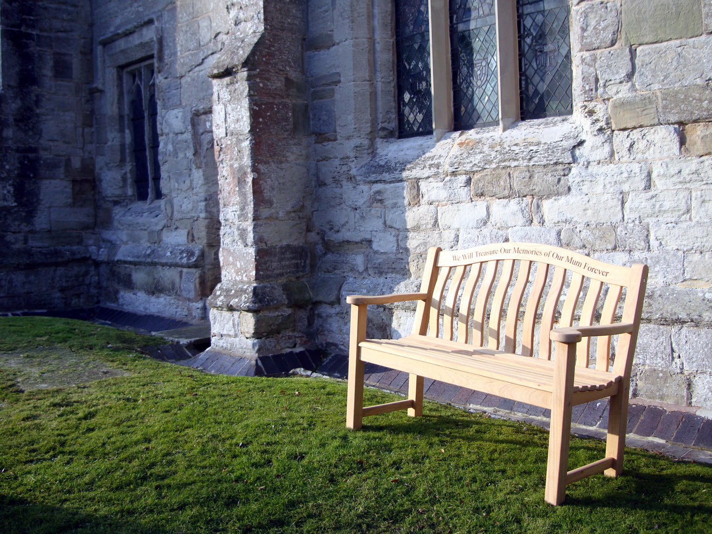 Turnberry Roble Memorial Bench 4ft